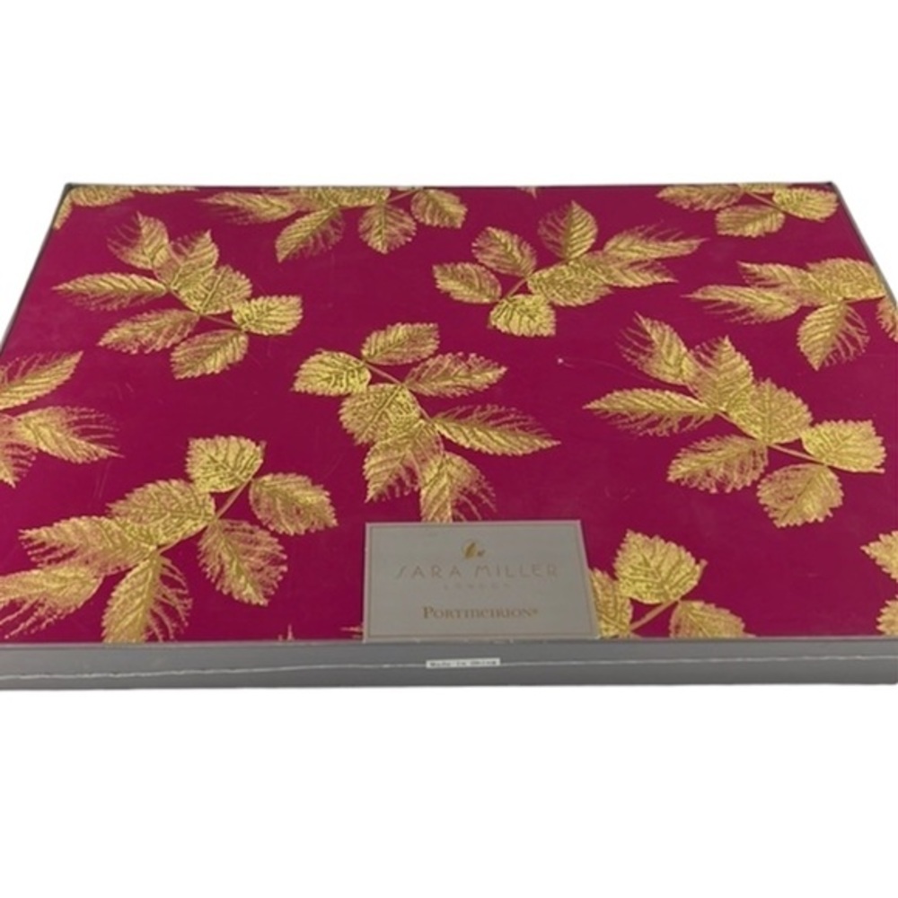 Pimpernel, 4 placemats, Sarah Miller’s design. NWT Firm!